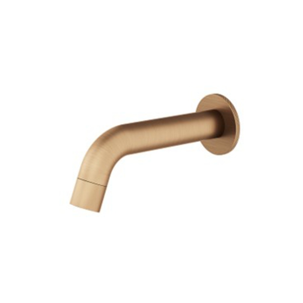 Product Cut out image of the Abacus Iso Pro Brushed Bronze Bath Spout
